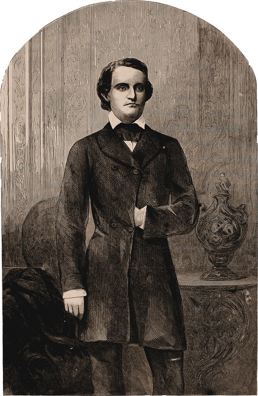 The Hon. John C. Breckinridge, Democratic Candidate for the Presidency. – from a Photograph by Brady