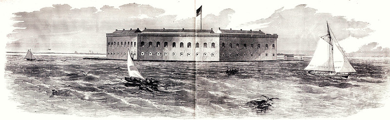 Fort Sumter, Charleston, South Carolina, 1861