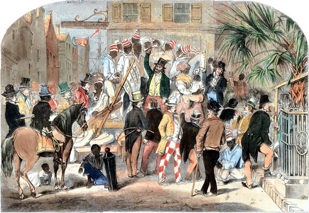 Slave Sale, Charleston, South Carolina, From a Sketch by Eyre Crowe