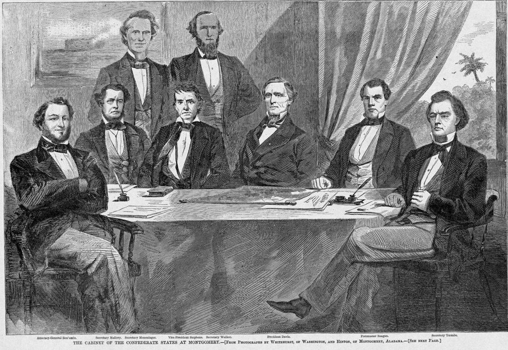 The Cabinet of the Confederate States at Montgomery