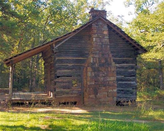 Pioneer Cabin At Cedar Creek Trailhead Petit Jean State Park