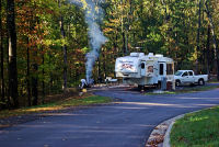 Fort Smith State Park, Arkansa,  Campground